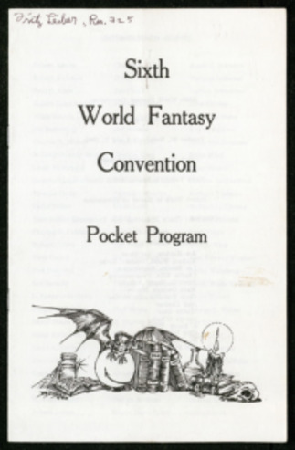 Sixth World Fantasy Convention, Pocket Program