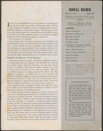Shell News, Vol. 18, No. 6, June 1950