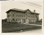 Exterior of Houston Negro Hospital, from rear