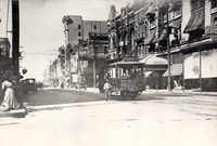 Main Street facing north at Congress Avenue