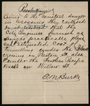 Resolution regarding tunneling under Preston Street