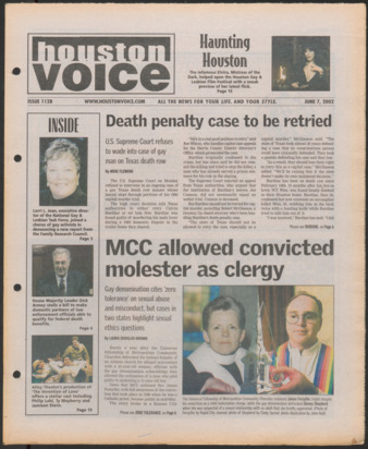 Houston Voice, No. 1128, June 7, 2002