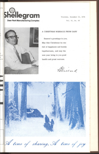 Shellegram, Vol. 41, No. 49, December 23, 1976