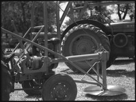 Close up of farming equipment