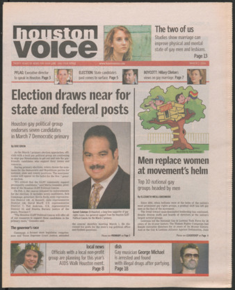 Houston Voice, March 3, 2006