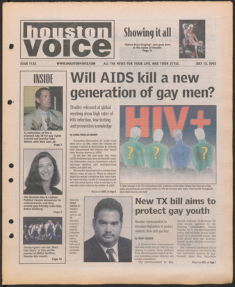 Houston Voice, No. 1133, July 12, 2002