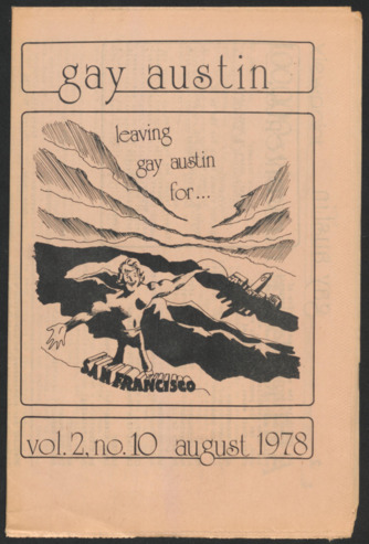 Gay Austin, Vol. 2, No. 10, August 1978