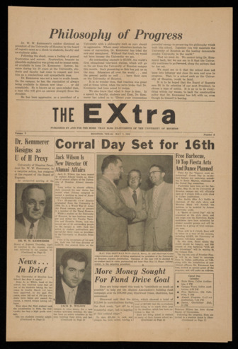 The EXtra, Volume 5, Number 2, May 7, 1953