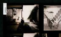 Keeland Residence, color photo of patio and hot tub after 1984 remodeling