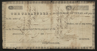 Pay certificate to John Whitley