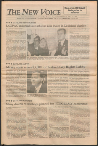 The New Voice, No. 578, November 22-28, 1991