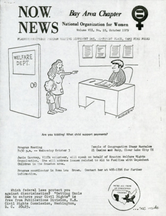 NOW News Bay Area Chapter, Vol. 7, No. 10, October 1979