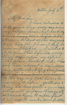 Letter from Mary Jones to Cromwell Anson Jones, July 30