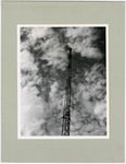 Perspective shot of the KUHT transmitting tower