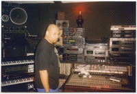 Maestro in his studio, Samplified Digital Recording Studio in Missouri City