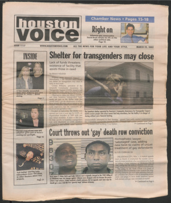 Houston Voice, No. 1117, March 22, 2002