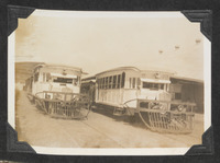 Two train engines