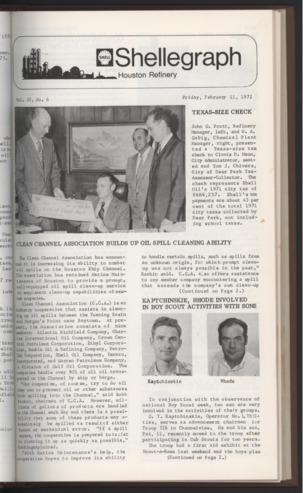Shellegraph, Vol. 37, No. 6, February 11, 1972