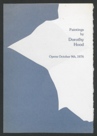 Paintings by Dorothy Hood