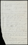 Letter from William Edgerton to Dorothy Edgerton, regarding his brother Howard