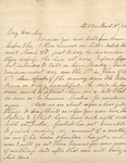 Letter from Mary Jones to Cromwell Anson Jones, 1878 March 10