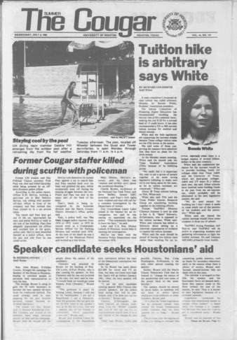 The Summer Cougar. Vol. 46, No. [141], July 2, 1980.