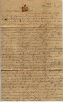 Letter from Mary Jones to Cromwell Anson Jones, 1869 October 17