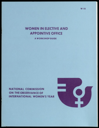 Women in Elective and Appointive Office: A Workshop Guide