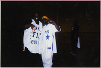 HAWK and Papa Reu at car show at Reliant stadium