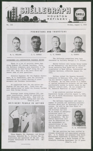 Shellegraph, No. 144, August 6, 1965