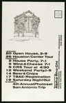 Alpha Rho Chi, Calendar of Events Poster