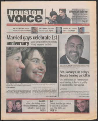 Houston Voice, May 20, 2005