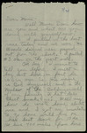 Letter from William M. Slough, S1C, to Dorothy Wagner Slough, July 1934