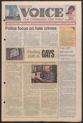 Houston Voice, No. 913, April 24, 1998