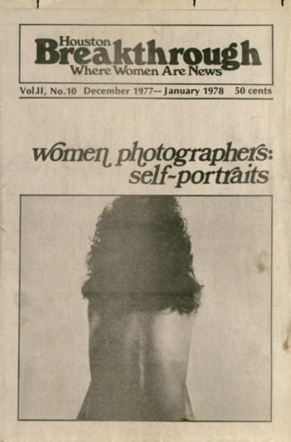 Houston Breakthrough, Vol. 2, No. 10, December 1977-January 1978