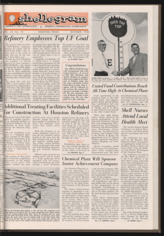Shellegram, Vol. 25, No. 10, October 1960 