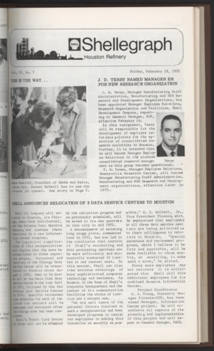 Shellegraph, Vol. 37, No. 7, February 18, 1972