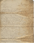 Letter from Mary Jones to Cromwell Anson Jones, 1872 May 25