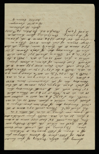 Land survey for sold property