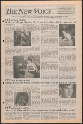 The New Voice, No. 680, November 5-11, 1993