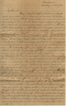 Letter from Mary Jones to Cromwell Anson Jones, 1871 November 19