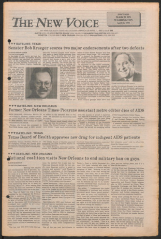 The New Voice, No. 648, March 26-April 1, 1993