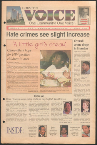 Houston Voice, No. 928, August 7, 1998