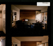 Keeland Residence, living room interior after 1984 remodeling