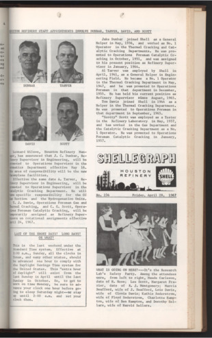 Shellegraph, No. 234, April 28, 1967