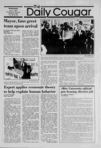 The Daily Cougar. Vol. 50, No. 95, April 4, 1984.