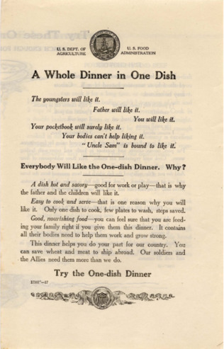 A Whole Dinner in One Dish