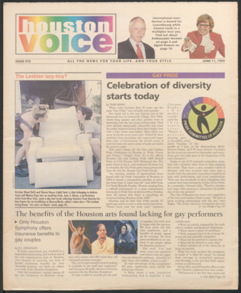 Houston Voice, No. 972, June 11, 1999