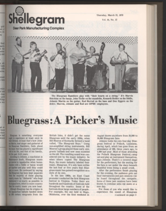 Shellegram, Vol. 44, No. 12, March 22, 1979