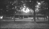 Group of men playing baseball